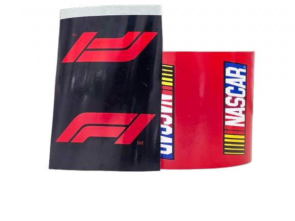 Etiqueta de logo - Modelo Competencia F1 & NASCAR